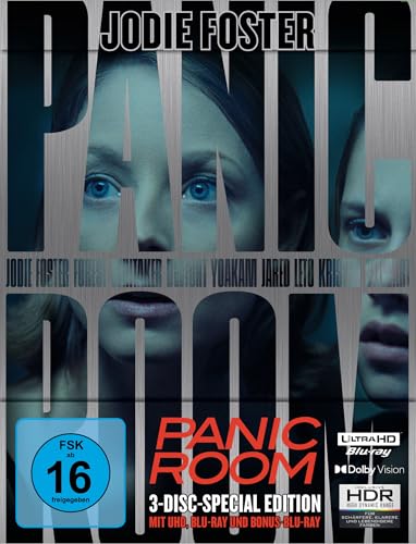 Panic Room (Limited Steelbook, 4K-UHD+2 Blu-rays) - Maison & Cuisine en promo à 33.91€