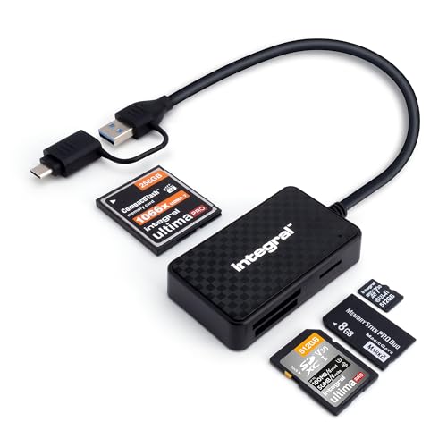 Integral Lettore di schede di memoria 4 in 1, adattatore... - High-Tech & Électronique en promo à 12.77€
