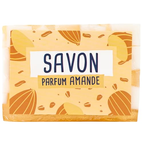 Savon en Tranche Glycérine Végétale 100 g - Senteur Amande... - Beauté & Parfums Amazon France à 2.40€