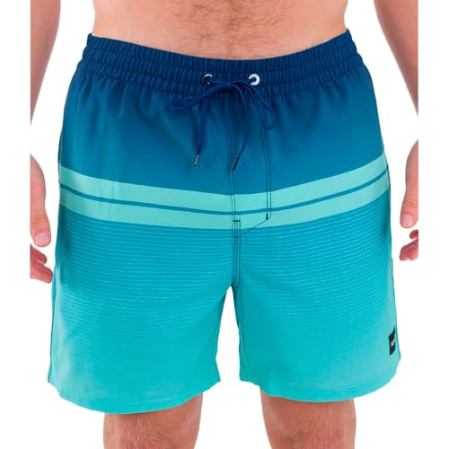 Hurley, Bañador Hombre, Cannonball Volley 17", S, Azul - Sports & Fitness en promo à 14.07€
