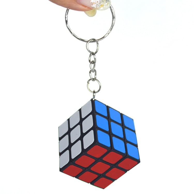 Gammaeon Mini Cube Keychain, Multicolor, Plastic... - Sports & Fitness Amazon Royaume-Uni à 1.65€
