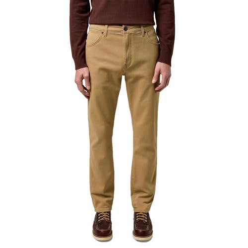Wrangler Larston Pantalones, Tigers Eye, 33W / 34L Hombres - Home & Kitchen Amazon Spain à 14.00€
