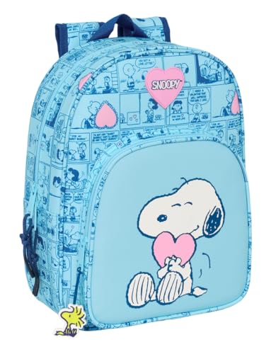 SNOOPY LOVE - Mochila Escolar Infantil Animada, Mochila... - Jouets & Jeux Amazon Espagne à 15.95€