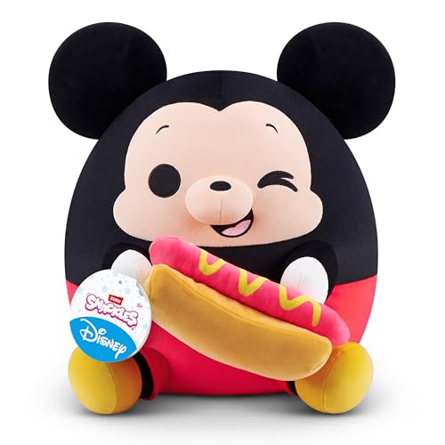 Snackles Disney 14-inch Plush Mickey&Hot Dog (MICKEY) by... - Jouets & Jeux Amazon Royaume-Uni à 7.40€