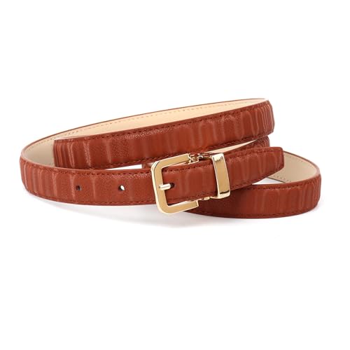 Anthoni Crown Schmaller Ledergürtel 44a3d40 Cinturón, Moca... - Mode & Vêtements Amazon Espagne à 20.40€