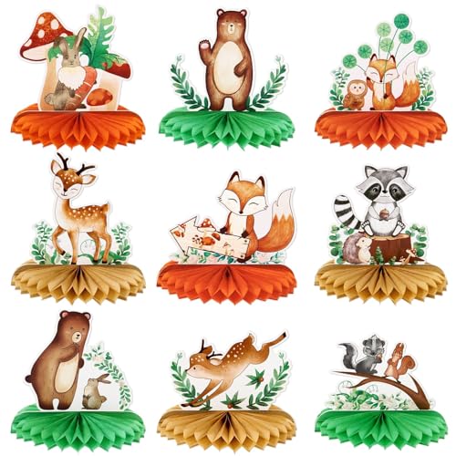 9 pezzi decorazioni per feste con animali della foresta... - Animalerie Amazon Italie à 8.45€