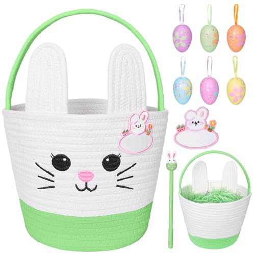 Antsparty Cesta de Pascua para niños con huevos, cesta de... - Jouets & Jeux Amazon Espagne à 9.87€
