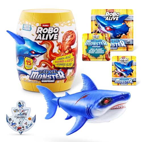Robo Alive Deep Sea Monster Surprise (Hai) von ZURU - Vente Flash Amazon -63%