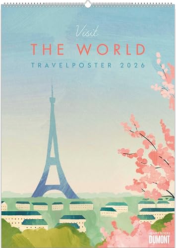 DUMONT - Rivers: Travelposter 2026 – Wandkalender im... - Bon plan à 18.54€