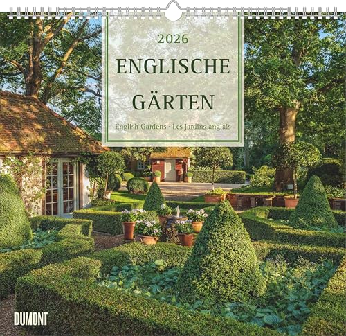 DUMONT - Englische Gärten 2026 – Wandkalender 38 x 36 cm –... - Jardin & Extérieur Amazon Allemagne à 13.52€