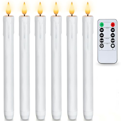 AMAGIC Lot de 6 bougies LED blanches sans flamme avec... en promo à 14,44€ (-41%) sur Amazon FR