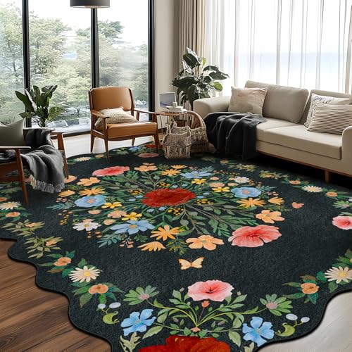 GthreeD Tapis de salon, lavable, 140 x 200 cm, style... - Maison & Cuisine Amazon France à 38.23€