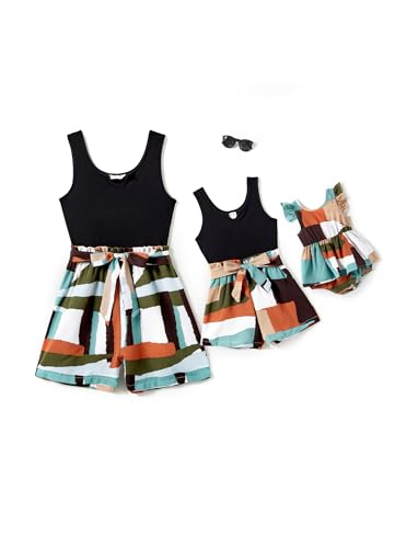 PATPAT Mutter Tochter Jumpsuit Set – Matching Sommer Outfit... - Mode & Vêtements Amazon Allemagne à 9.99€