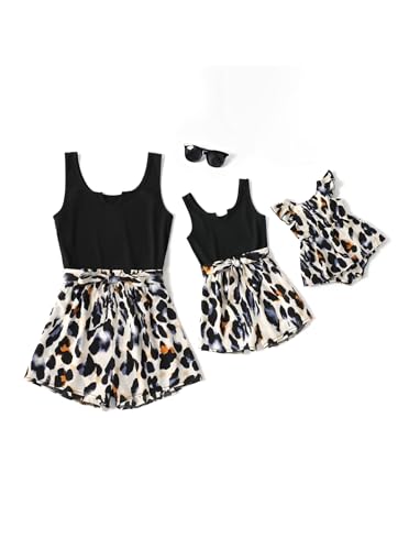 PATPAT Mutter Tochter Jumpsuit Set – Matching Sommer Outfit... - Mode & Vêtements Amazon Allemagne à 9.99€