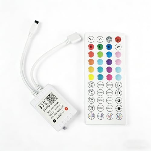 ShineBurky 44 Tasti RGB Controller LED, con Telecomando IR... - High-Tech & Électronique Amazon Italie à 7.79€