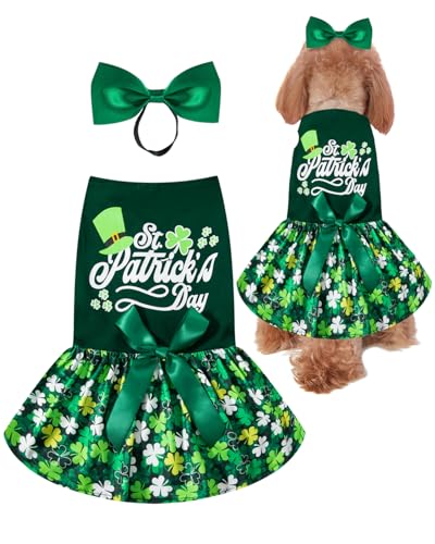 St. Patrick's Day Hundekleid für mittelgroße Hunde mit... - Animalerie Amazon Allemagne à 9.19€