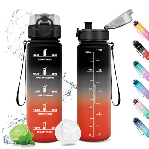 Gourde Enfant, Petite Gourde 500ml, Étanche et... - Sports & Fitness en promo à 6.36€