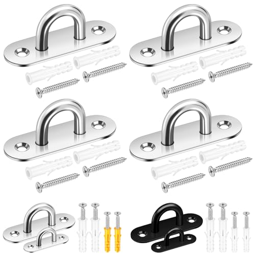 Tanstic Lot de 4 crochets de plafond M8 de 3,1" en acier... - DIY & Tools Amazon France à 8.88€