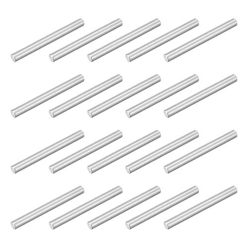 sourcing map 20Pcs M4 x 40mm 304 Stainless Steel Dowel Pin... - Maison & Cuisine Amazon Royaume-Uni à 3.99€