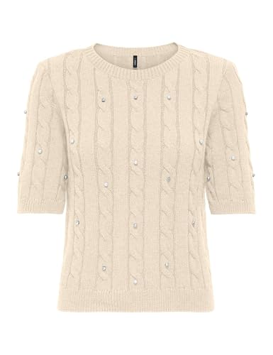 ONLY Onlsussi Life Ss Deco Cabel Pull KNT - Mode & Vêtements Amazon Allemagne à 10.02€