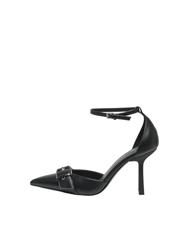 ONLY Onlpetra-2 Buckle - Hebilla para Mujer, Color Negro... - Amazon Espagne à 14.19€