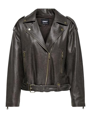 ONLY Faux Leather Biker Onlcole-Scarpe da Motociclista in... - Auto & Moto en promo à 33.95€