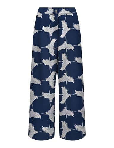 ONLY Onlnova Life Vis Mika Wide Pant - Réduction -74% à 9.18€