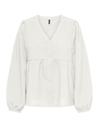 ONLY Onlnova Life Vis L/S Ebba Top, Cloud Dancer, XS Mujeres - Amazon Espagne à 8.53€