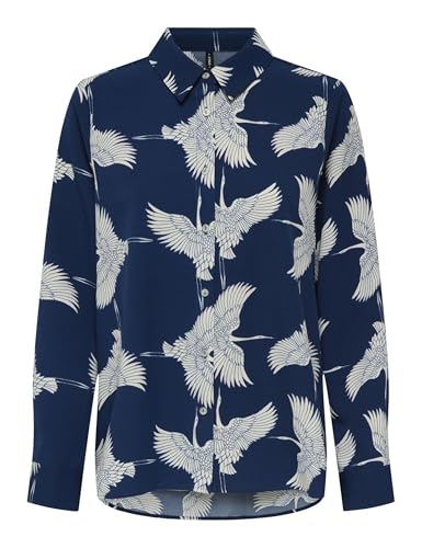 ONLY Onlnova Life Vis L/S New Grace Camicia, Blu Profondo... - Bricolage & Outils Amazon Italie à 11.66€