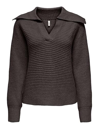 ONLY Onlmally LS Life Collare V-Neck Knt, Torta al... - Vente Flash Amazon -61%