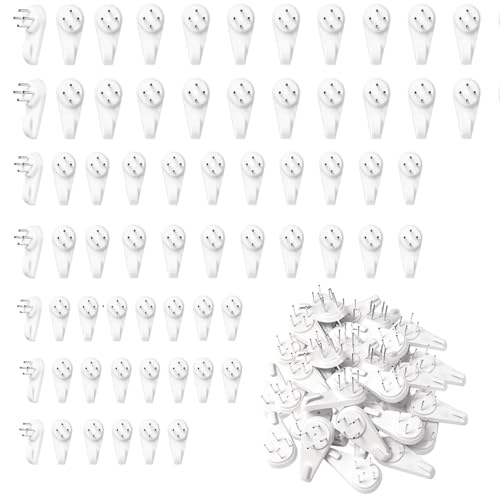 66 ganchos sin dejar rastros para paredes duras, ganchos de... - Auto & Motorcycle Amazon Spain à 7.18€