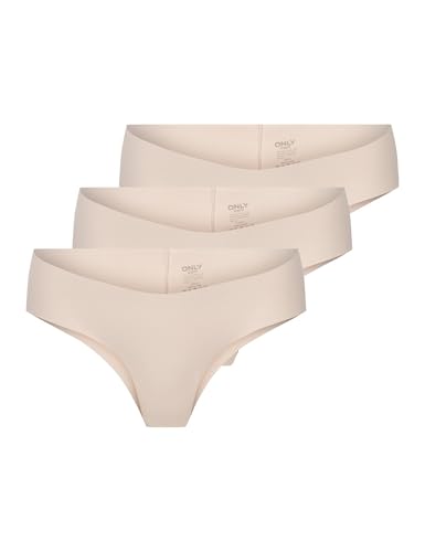 ONLY Onltracy V Cut Cheeky Brief 3-Pack Acc - Mode & Vêtements Amazon Allemagne à 4.93€