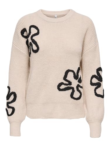 Onldaisy LS Stitch O-Neck Knt, Pumice Stone., L - Amazon Italie à 9.87€