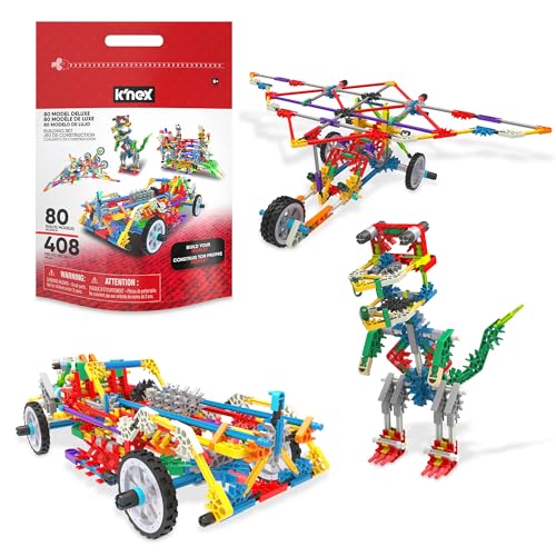 Basic Fun K'NEX Deluxe – Construye 80 Modelos con 408... - Toys & Games Amazon Spain à 9.62€