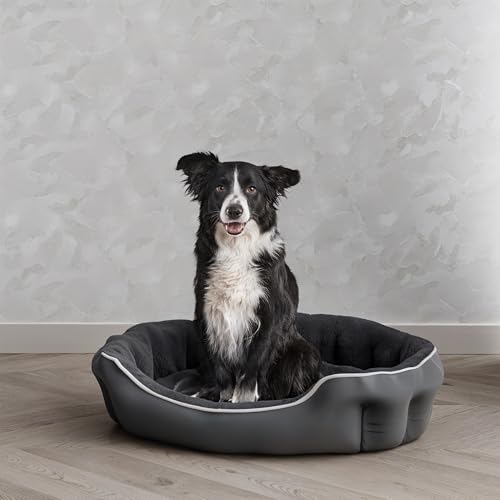 Cama para Mascotas para Perros y Gatos COCCOLE, Gris... - Animalerie en promo à 25.77€