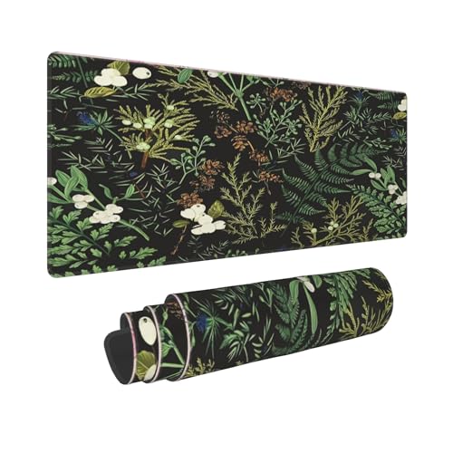 Keebik Gaming Mouse Pad, Plant Flower Mouse Pad Large... - High-Tech & Électronique en promo à 2.00€