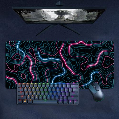 Surwin Gaming Mouse Pad, Black-Abstracted Large Mouse Pad... - High-Tech & Électronique Amazon Royaume-Uni à 1.39€