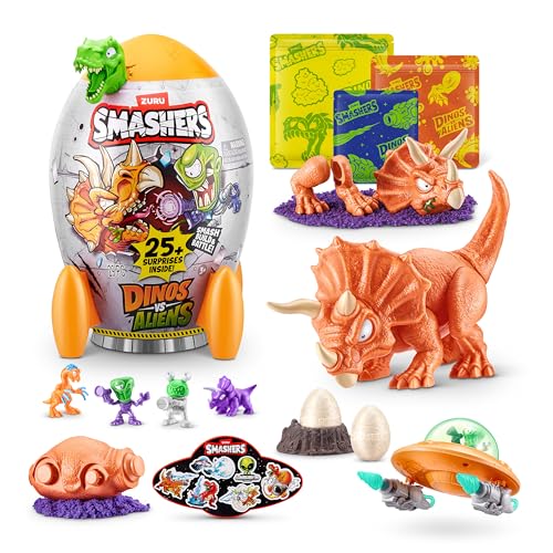Smashers Dino vs Aliens Medium (Triceratops) von ZURU... - Jouets & Jeux Amazon Allemagne à 14.39€
