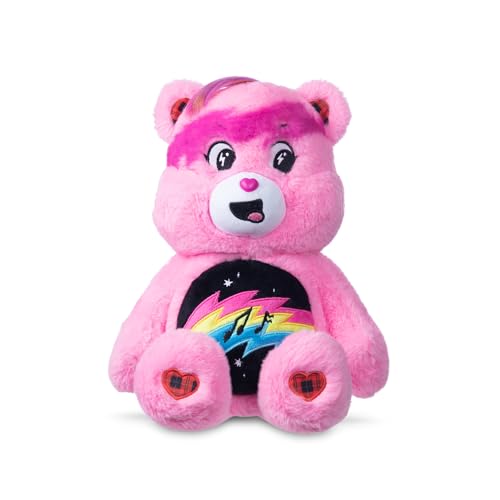 Basic Fun Care Bears 22cm Rock Theme Plush – Cheer Bear... - Jouets & Jeux Amazon Royaume-Uni à 10.90€