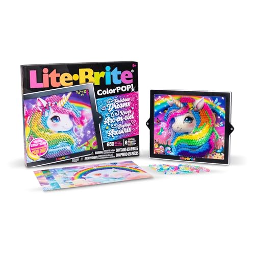 Basic Fun Lite-Brite Colorpop – Rainbows – Leuchtendes... - Toys & Games Amazon Germany à 17.39€