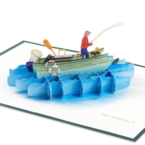 Hallmark Signature Paper Wonder Fishing Carte pop-up pour... - Auto & Motorcycle Amazon France à 7.49€