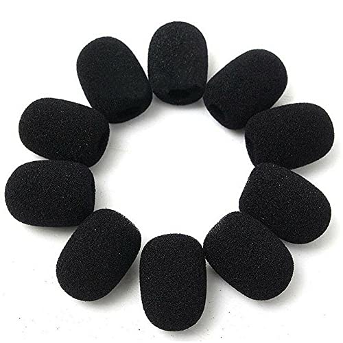 10PCS Headset Microphone Covers Foam,Mini Sponge Microphone... - High-Tech & Électronique en promo à 1.00€