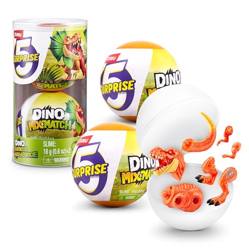 5 Surprise Dino Mix & Match de ZURU, Jouet de Collection à... - Jouets & Jeux Amazon France à 6.00€