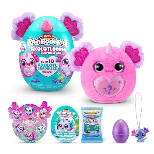 Rainbocorns Axolotlcorn Surprise di ZURU, peluche da... - Toys & Games Amazon Italy à 12.39€