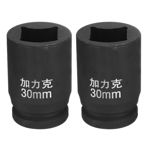 QUARKZMAN 2Pcs 4 Pointe Douille Carrée 1" Drive Par 30mm... - Auto & Moto en promo à 33.29€