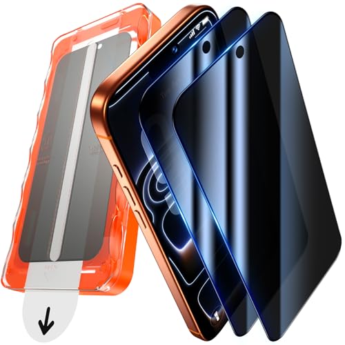 UniqueMe für iPhone 17 Pro Max für Panzerglas Sichtschutz... en promo sur Amazon