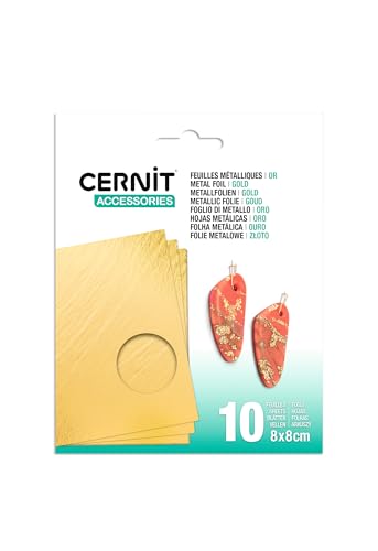 CERNIT CE921C - A Pack of 10 metallised foil Sheets... - Maison & Cuisine Amazon Royaume-Uni à 1.97€