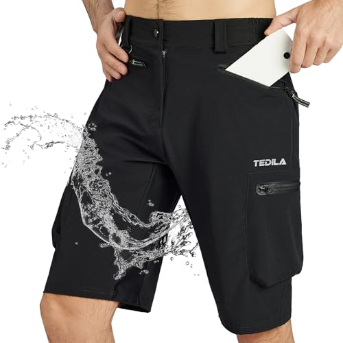 Tedila Short de randonnée court cargo pour homme - Short de... - Sports & Fitness Amazon France à 19.92€