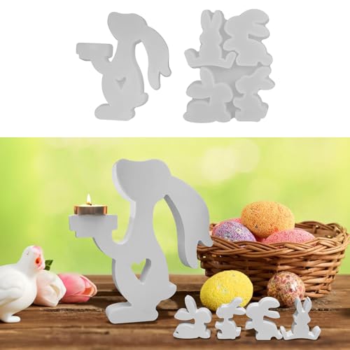 Moules en silicone de Pâques - Moule en silicone - Lapin de... - Bricolage & Outils Amazon France à 6.90€