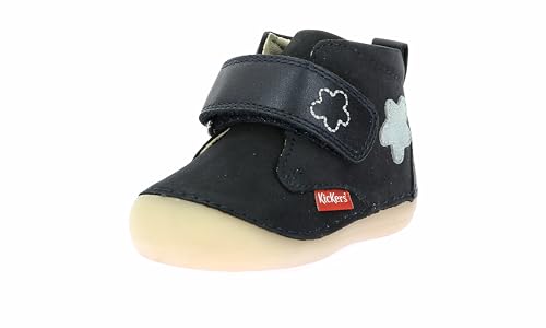 Kickers SABIO,Bottillon Bebe Marine Fleur, 18 EU - Jardin & Extérieur en promo à 27.50€
